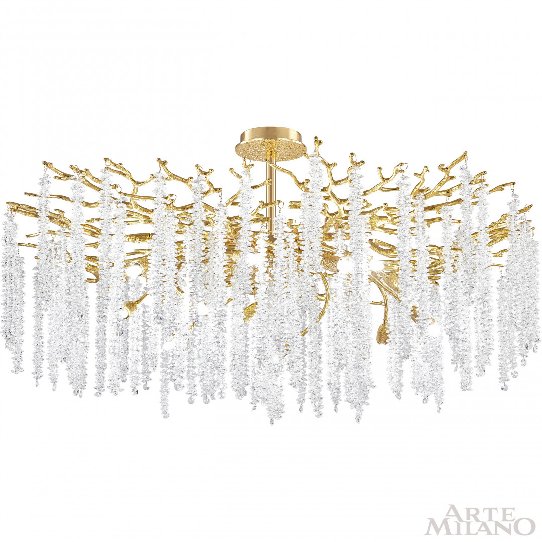 Люстра на штанге Arte Milano Milan 236901/D1000/14/A Gd в Санкт-Петербурге