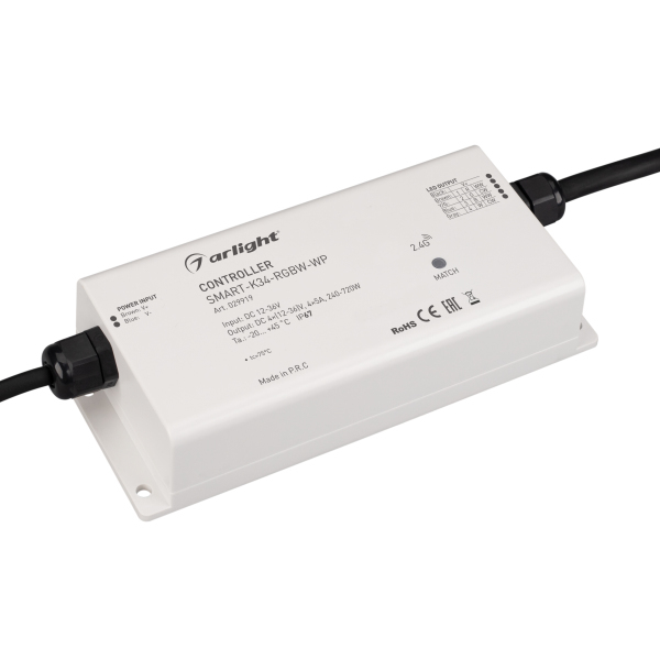 Контроллер Arlight SMART-K34-RGBW-WP 12-36V 4x5A 2.4G 029919 в Санкт-Петербурге