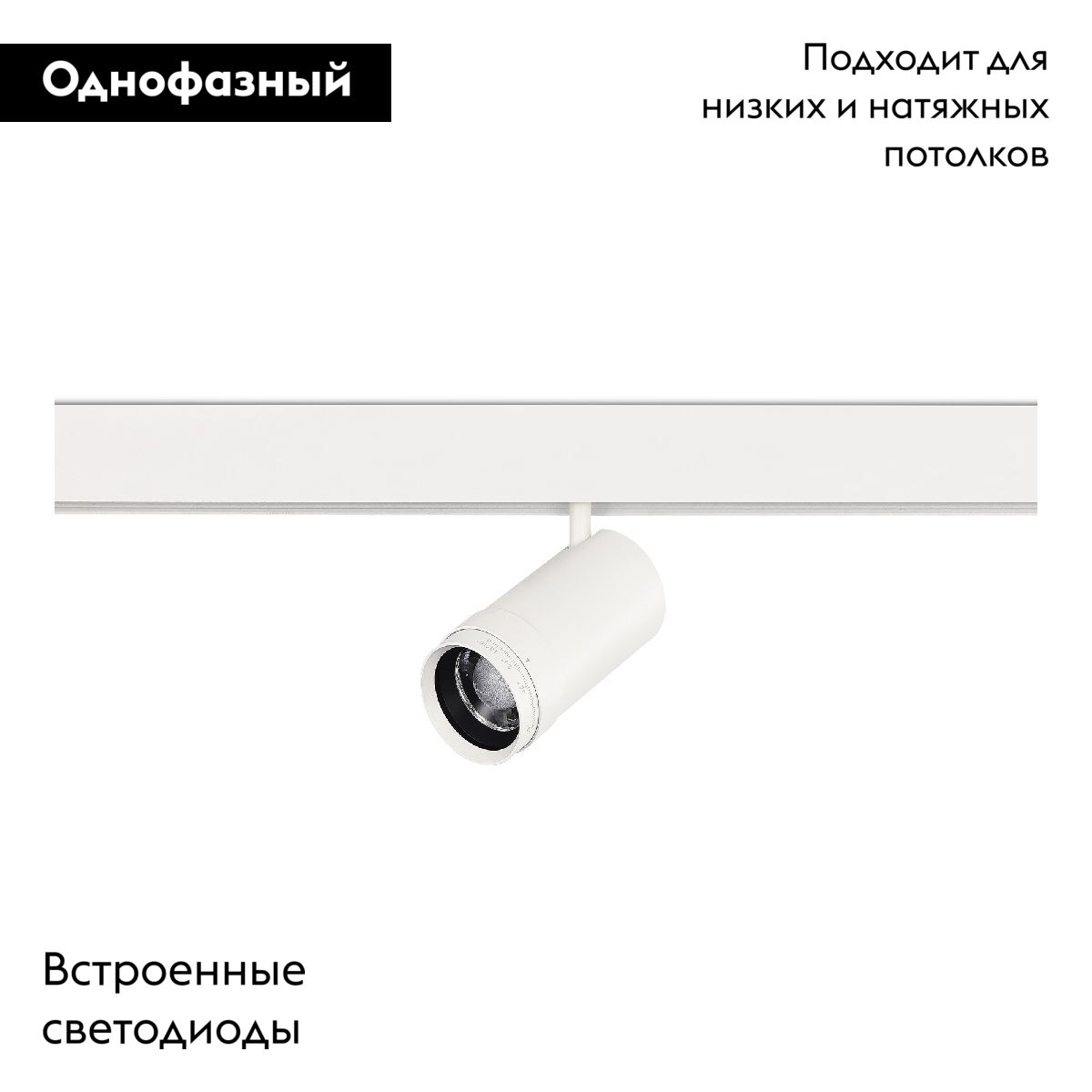 Трековый магнитный однофазный светильник ST Luce Skyline 48 ST357.536.20 в Санкт-Петербурге