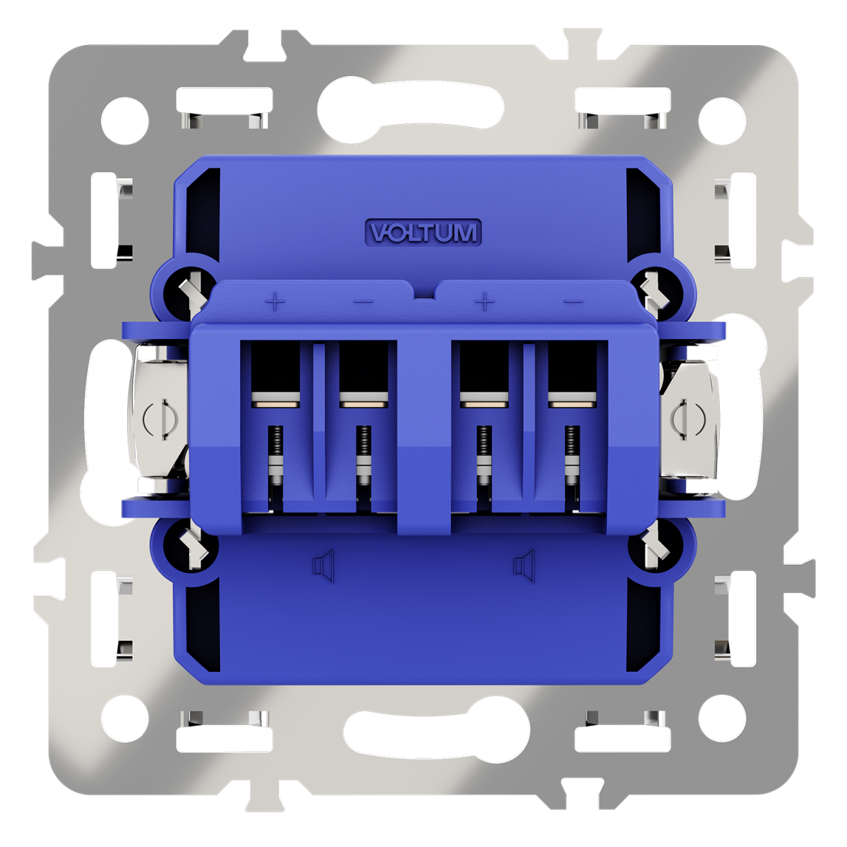 Механизм розетки акустической 4-местной Voltum S70 VLS0603M в Санкт-Петербурге