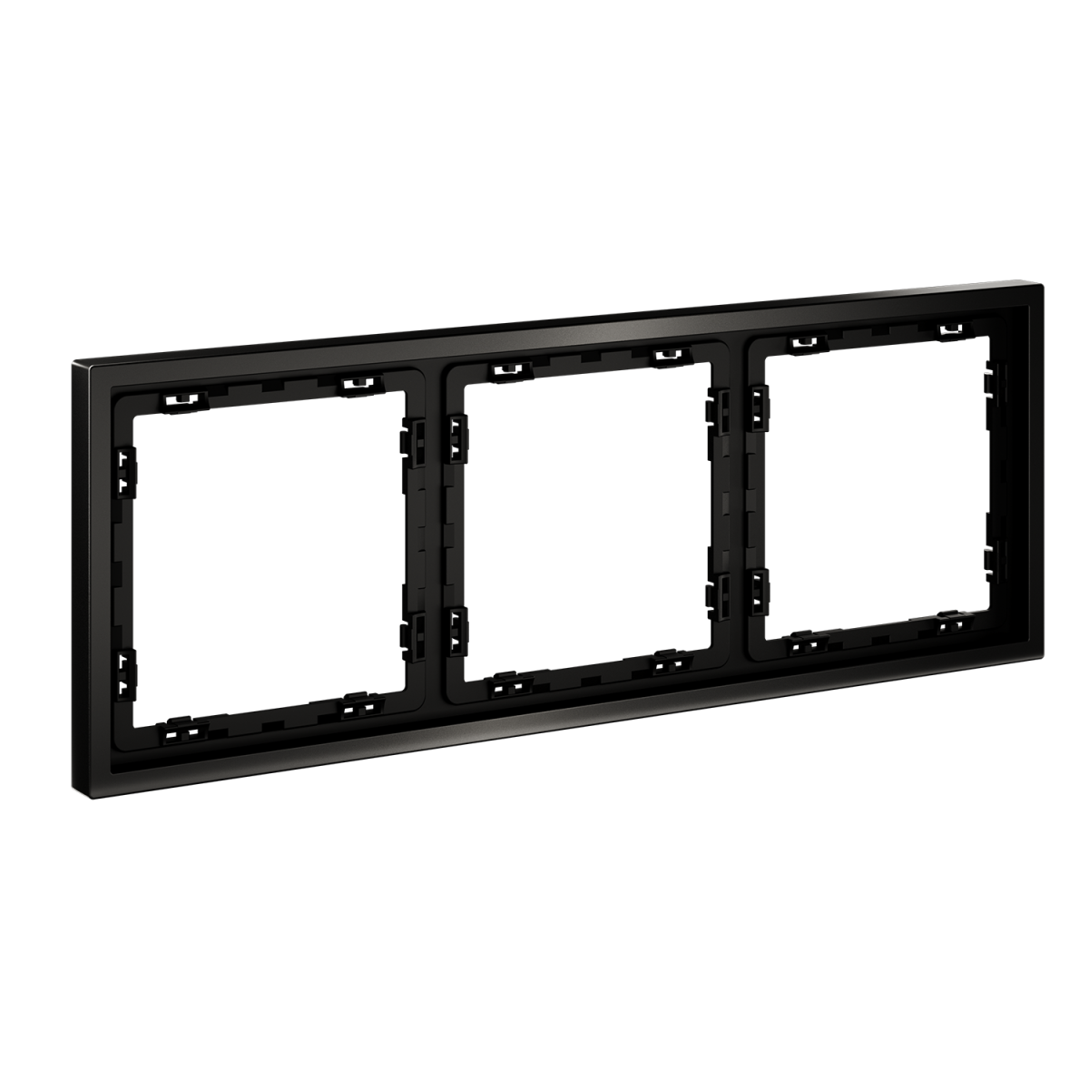 Рамка металлическая на 3 поста S70 Metal (антрацит) Voltum VLSM120312 в Санкт-Петербурге