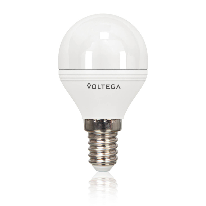 Лампа светодиодная Voltega E14 5.5W 4000К матовая VG2-G2E14cold5W 8441 в Санкт-Петербурге