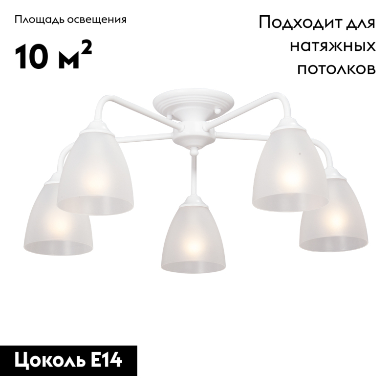 Потолочная люстра Vitaluce V3946-0/5PL в Санкт-Петербурге