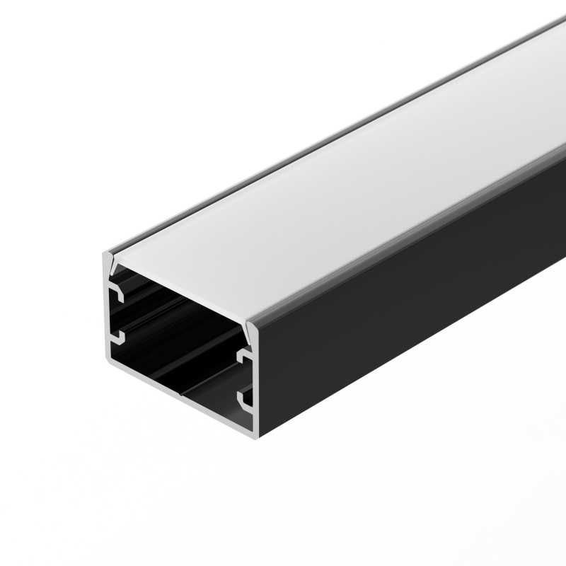 Алюминиевый профиль Arlight PLS-Lock-H16-SMT-2000 Anod Black 033295 в Санкт-Петербурге