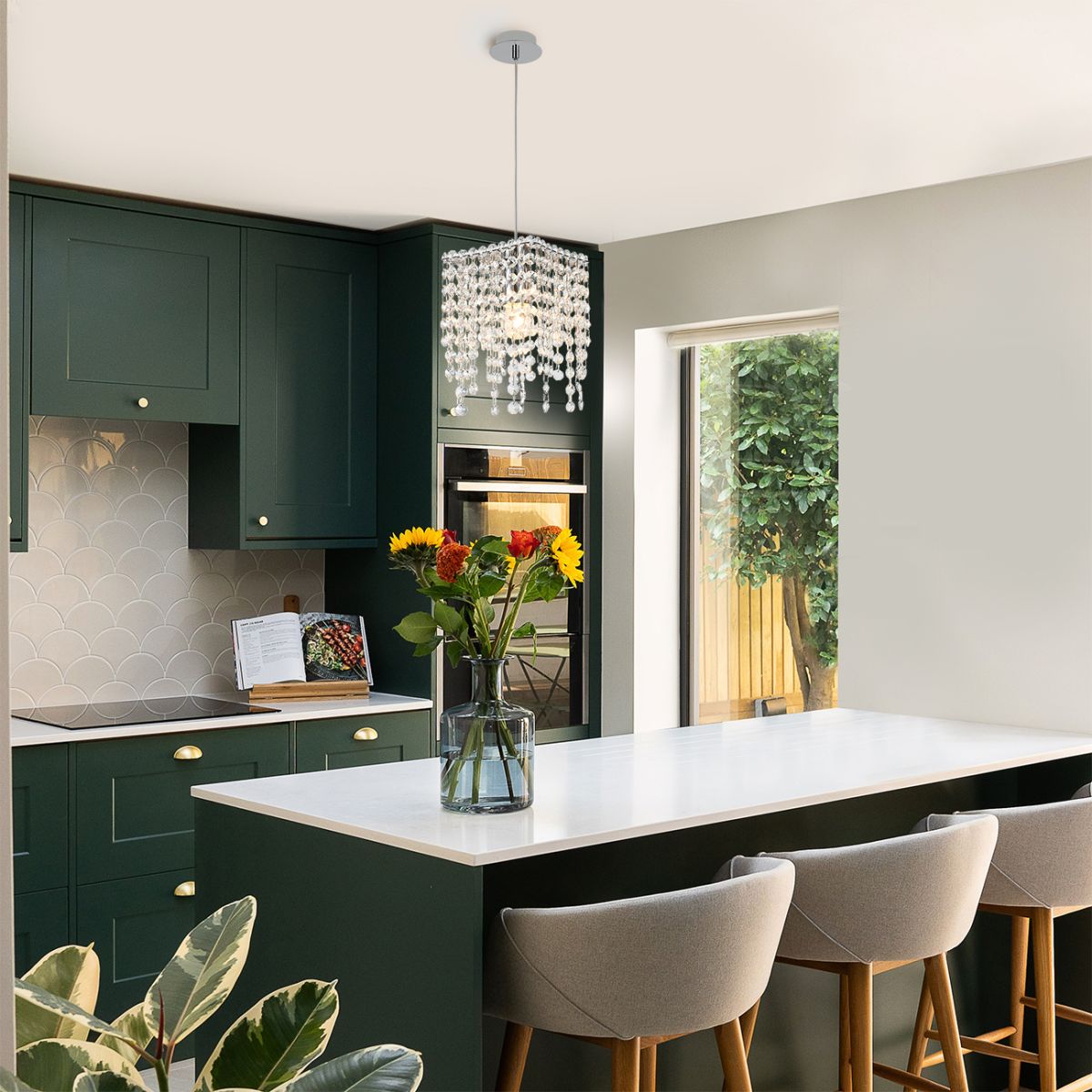 Подвесной светильник Escada Exquisite 2107/1S Chrome в Санкт-Петербурге