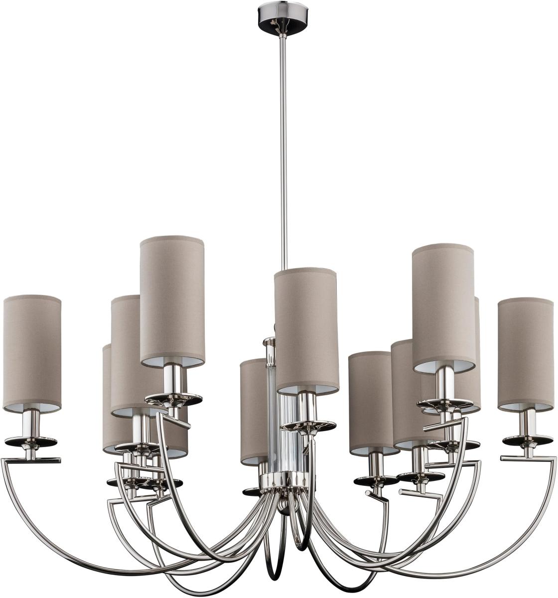 Люстра на штанге Kutek Lea LEA-ZW-12(BN/A) в #REGION_NAME_DECLINE_PP#