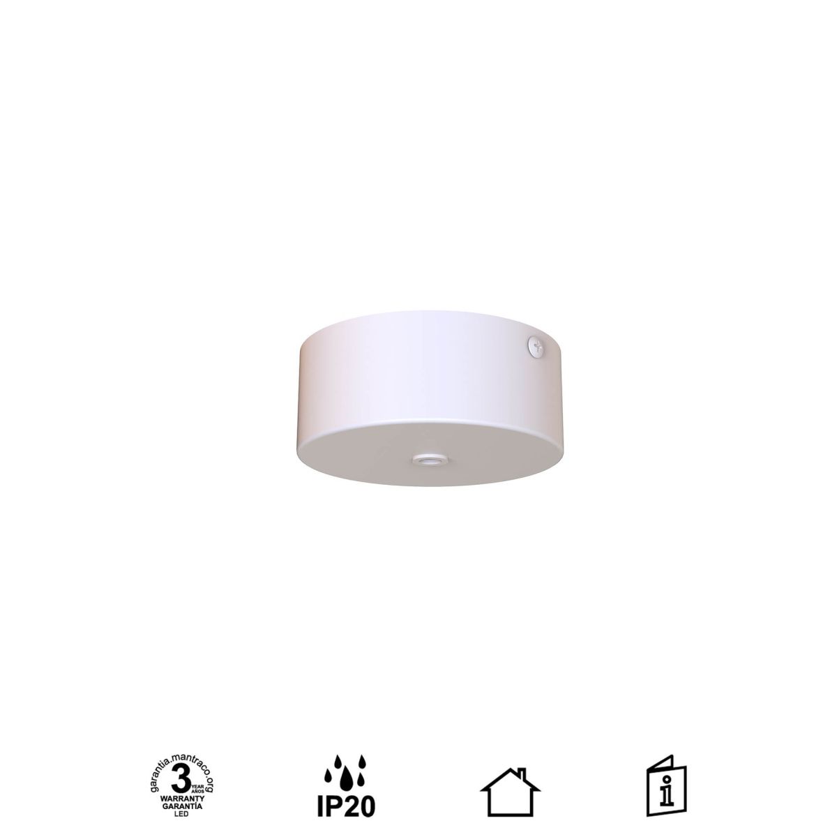 Основание потолочное 1L Mantra Modular Light Florones 9354 в #REGION_NAME_DECLINE_PP#