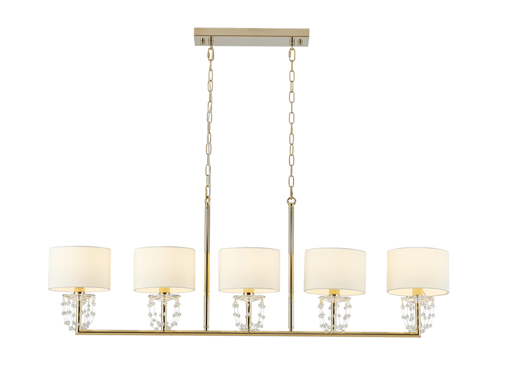 Подвесная люстра Newport Olivia 4365/S new gold М0070358 в Санкт-Петербурге