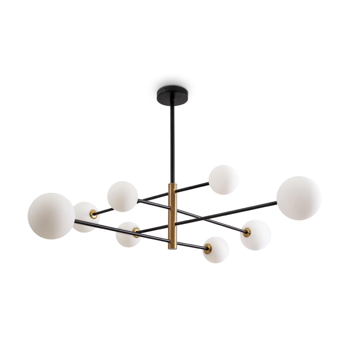 Люстра на штанге Freya Sphirity FR5376CL-08B в #REGION_NAME_DECLINE_PP#