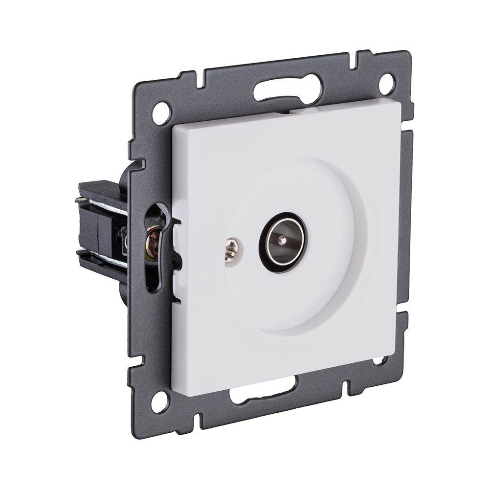 Розетка TV (папа), белый матовый Kollinger REA-007WM для Aspekt, Eleganz, Reflex в #REGION_NAME_DECLINE_PP#