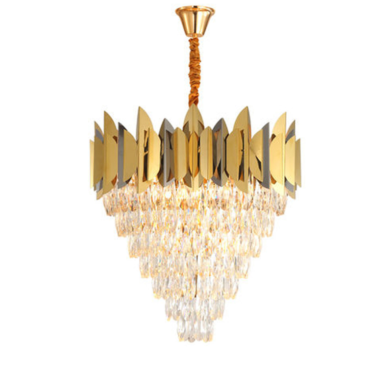 Подвесная люстра Delight Collection Jadorel 7216 L5+3 gold/black в Санкт-Петербурге