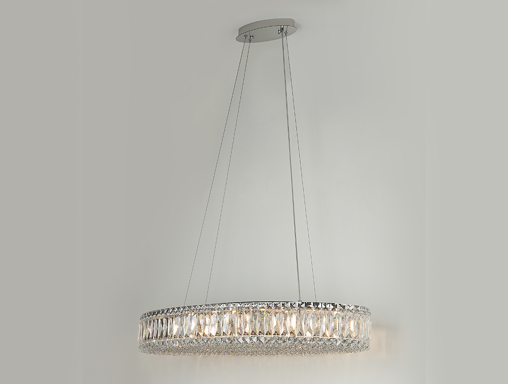 Подвесная люстра Newport Valencia 8458/S chrome М0070385 в Санкт-Петербурге