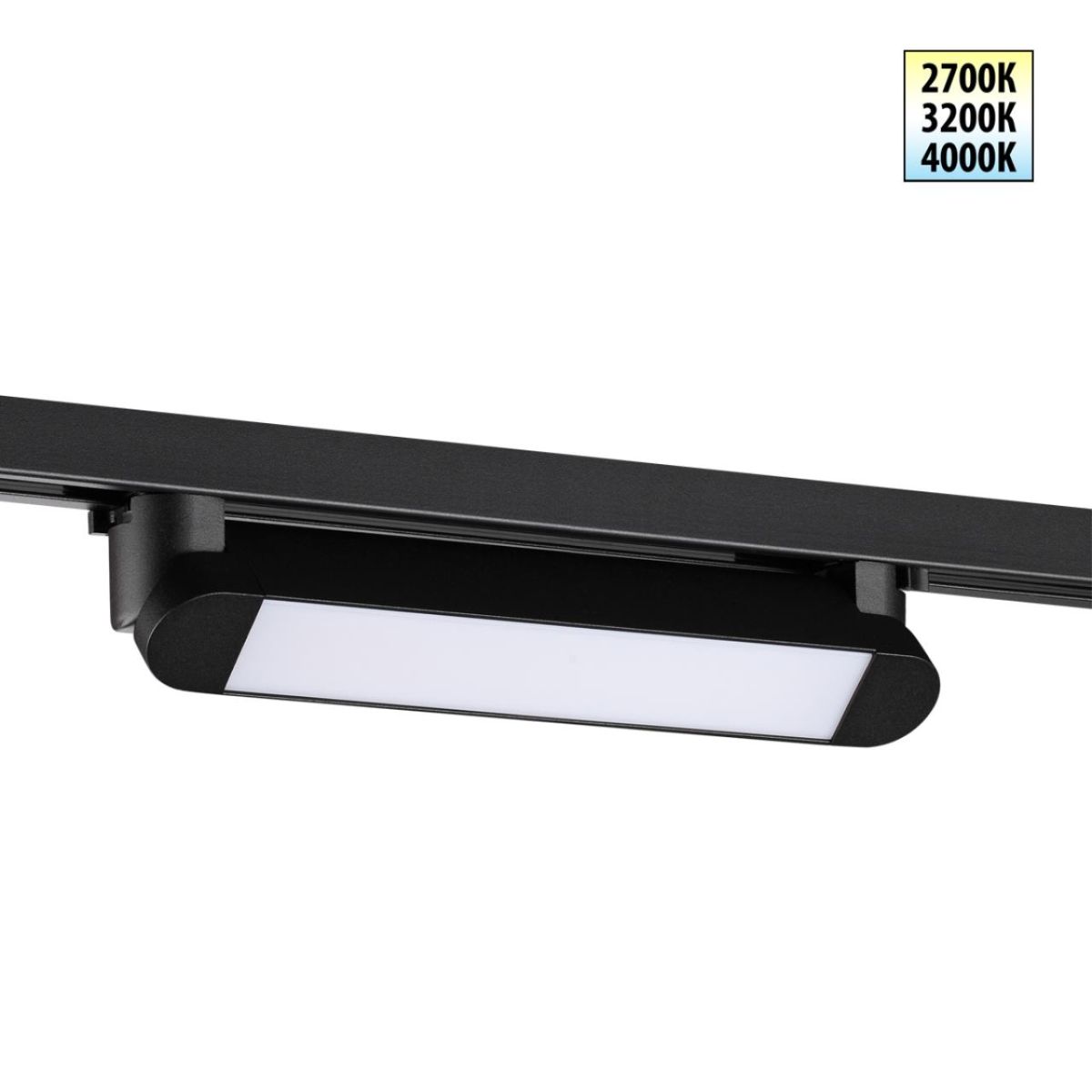 Трековый однофазный трехжильный светильник с переключателем цветовой температуры Novotech Port Iter 359795 в Санкт-Петербурге