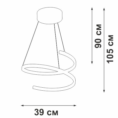 Подвесной светильник Vitaluce V30440-1/1S в Санкт-Петербурге