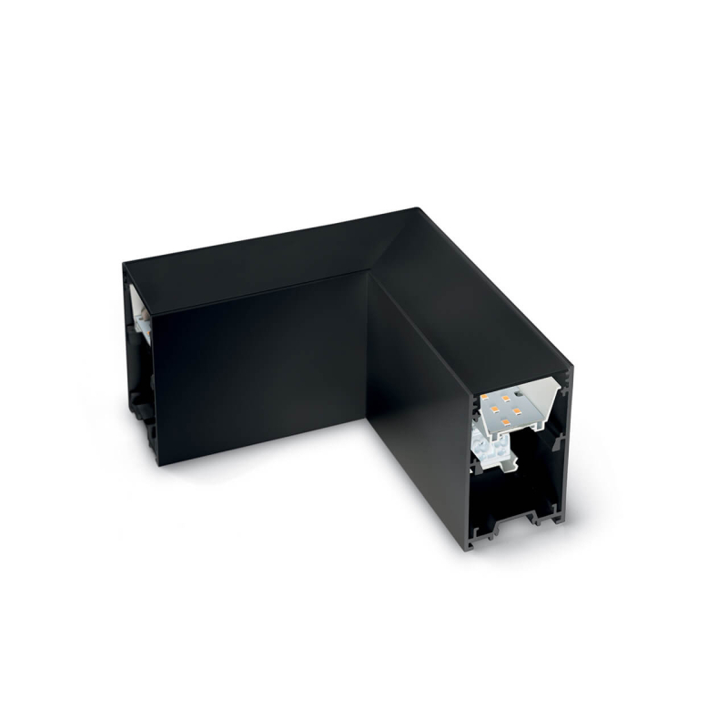 Соединитель угловой Ideal Lux Fluo Corner Blinded Black 191492 в #REGION_NAME_DECLINE_PP#