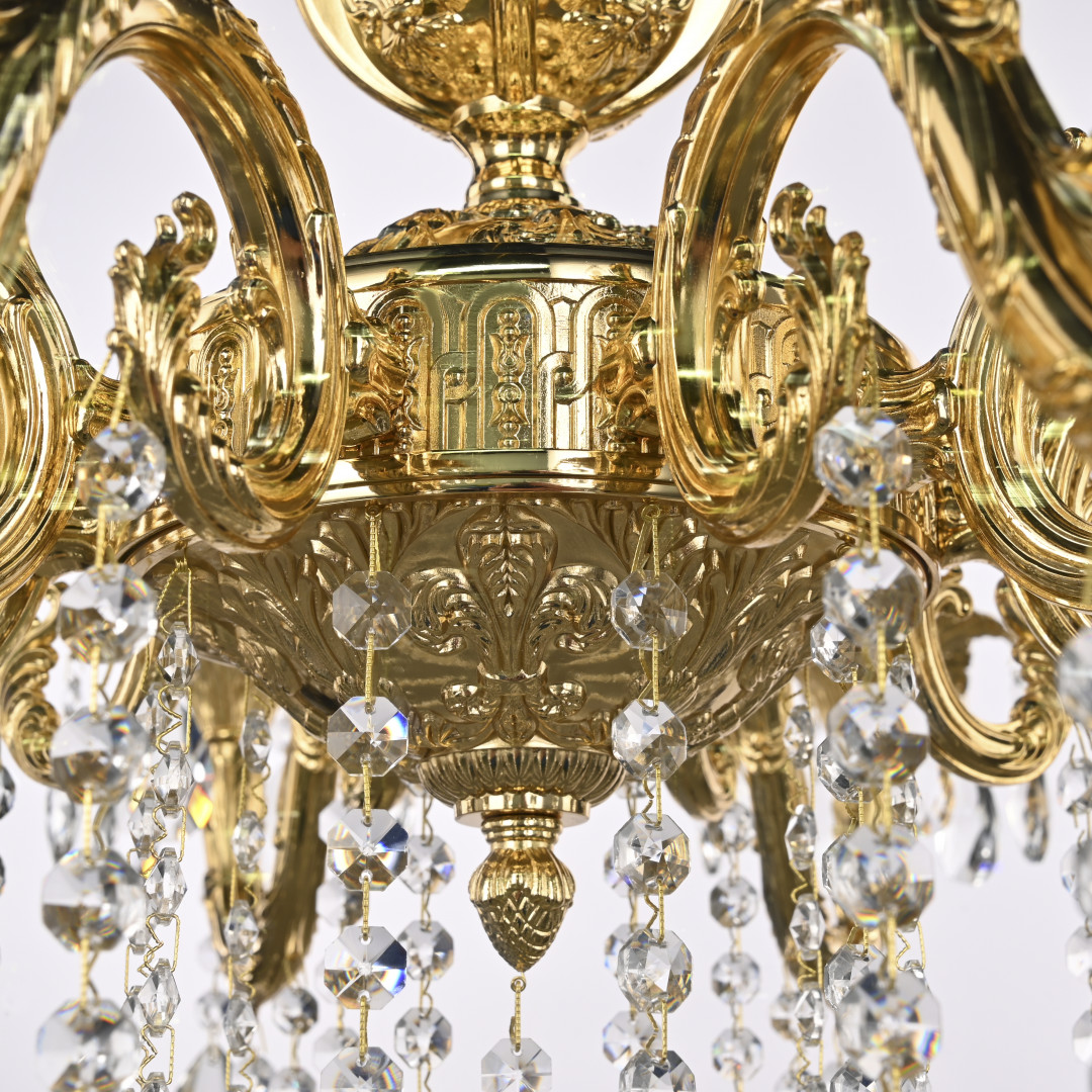 Подвесная люстра Bohemia Ivele Crystal AL79101/10/250 B G в Санкт-Петербурге