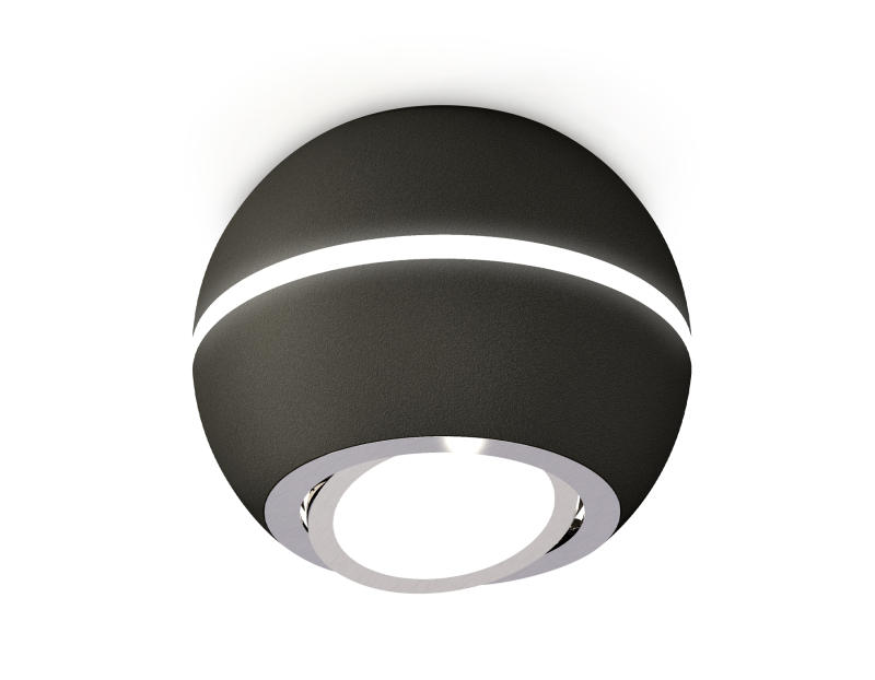 Накладной поворотный светильник с дополнительной подсветкой Ambrella Light Techno XS1102021 (C1102, N7003) в Санкт-Петербурге