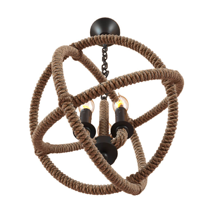 Подвесная люстра LOFT IT Rope Loft1194-3 УЦ в Санкт-Петербурге