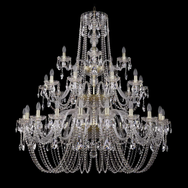 Подвесная люстра Bohemia Ivele 1402/20+10+5/460/3d/G в Санкт-Петербурге