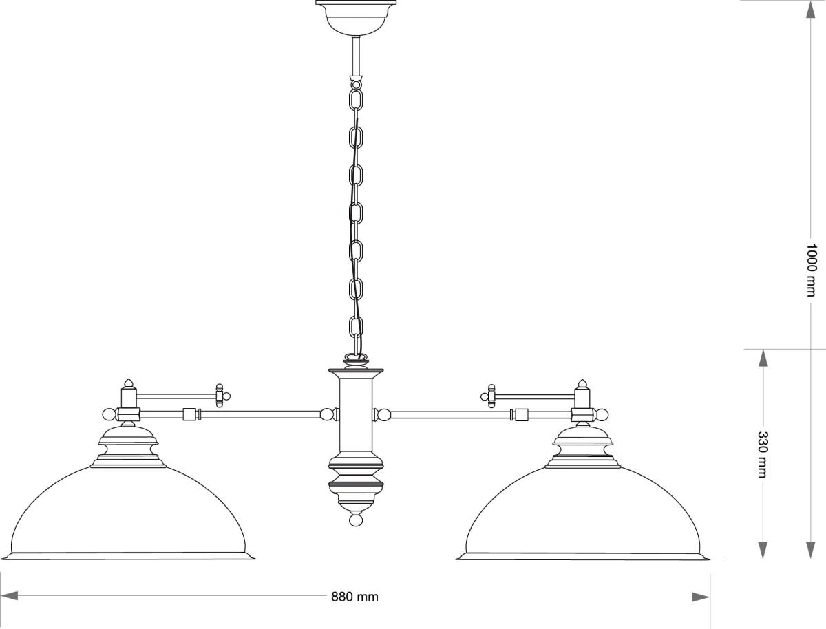 Подвесная люстра Kutek Lido LID-ZW-2 (P) GR в Санкт-Петербурге