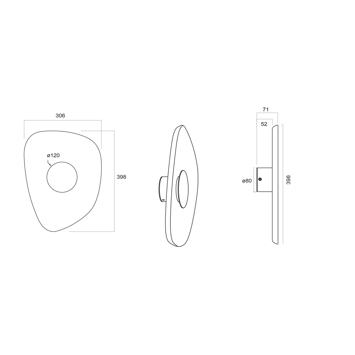 Настенный светильник Mantra Acustic 9444 в Санкт-Петербурге