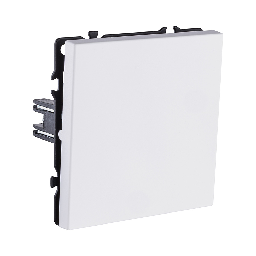 Выключатель 1-клавишный проходной 10А/250В, белый матовый Kollinger Eclipse EC-002WH в #REGION_NAME_DECLINE_PP#