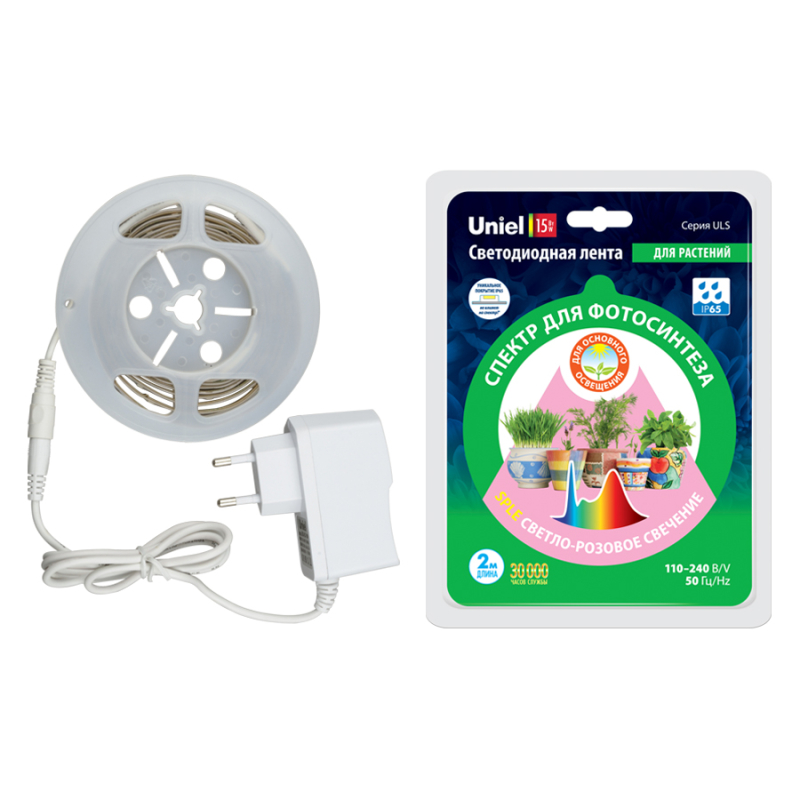 Светодиодная лента Uniel ULS-P71-2835-42LED/m-IP65-2M-SPLE RRP18C00 в Санкт-Петербурге