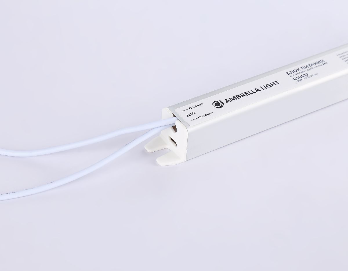 Блок питания Ambrella Light LED Driver 24V 24Вт AC185-260 1A IP20 GS8622 в Санкт-Петербурге