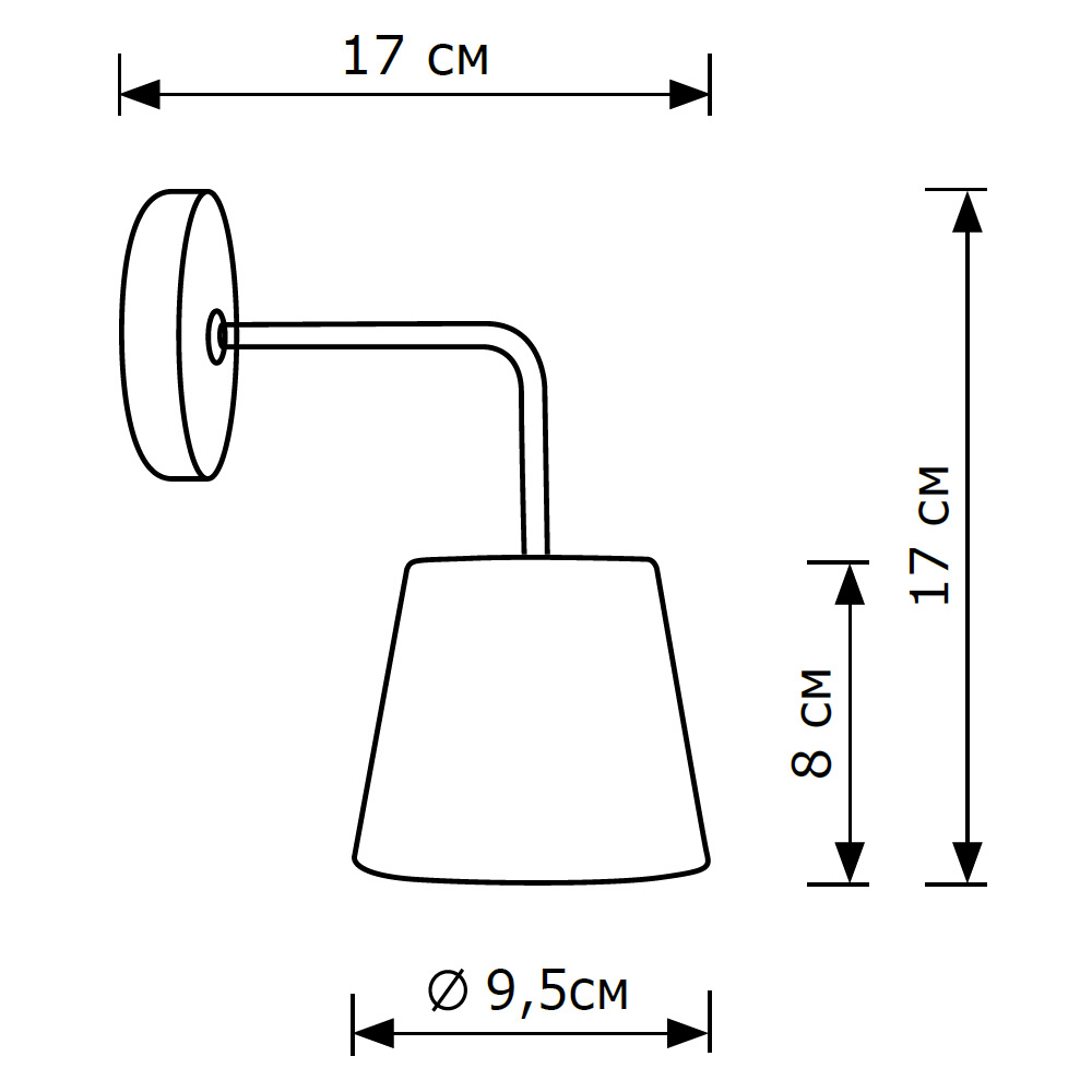 Бра LightHall Lusio LH012107 в Санкт-Петербурге