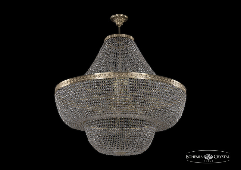 Люстра на штанге Bohemia Ivele Crystal 19091/H1/100IV G в Санкт-Петербурге