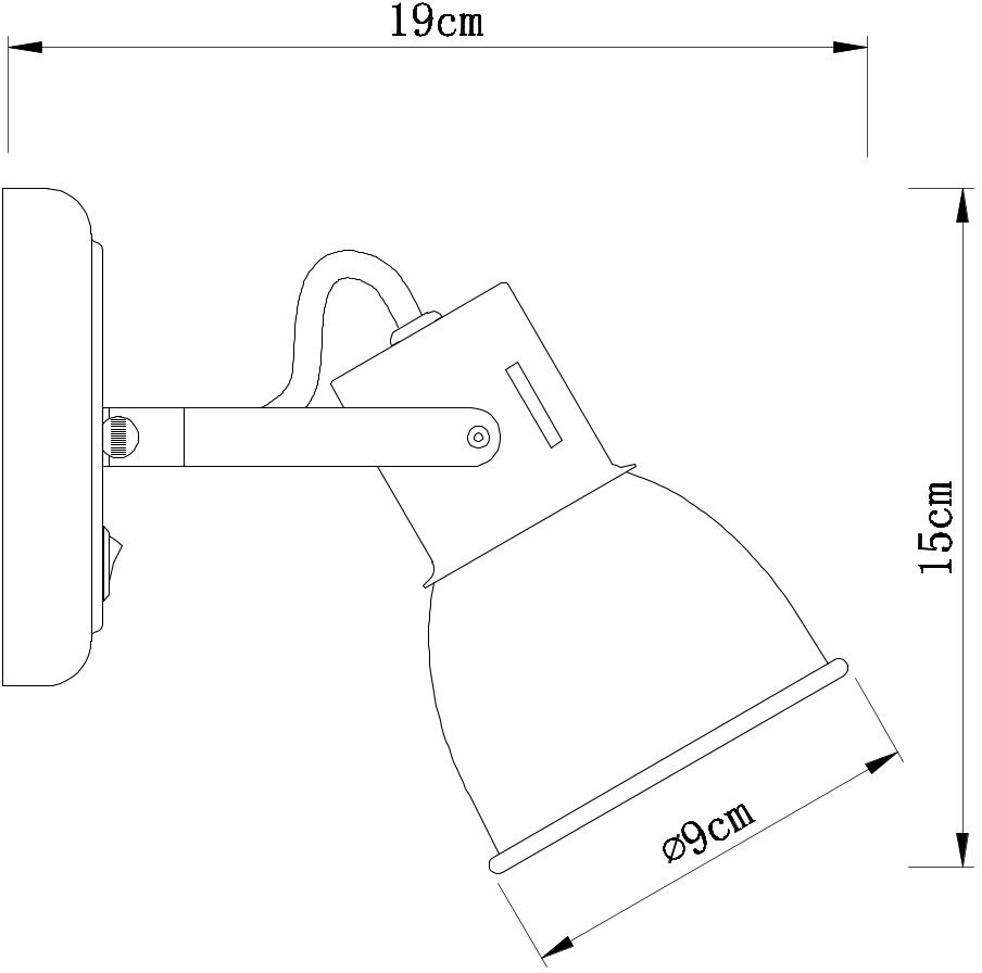 Спот Arte Lamp A1677AP-1GY в Санкт-Петербурге