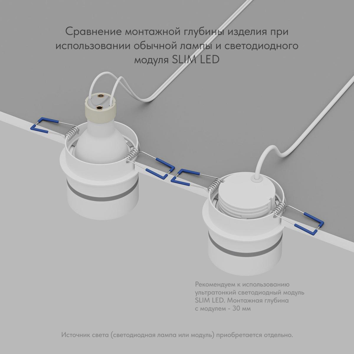 Влагозащищенный светильник Denkirs DK2404-WH в #REGION_NAME_DECLINE_PP#