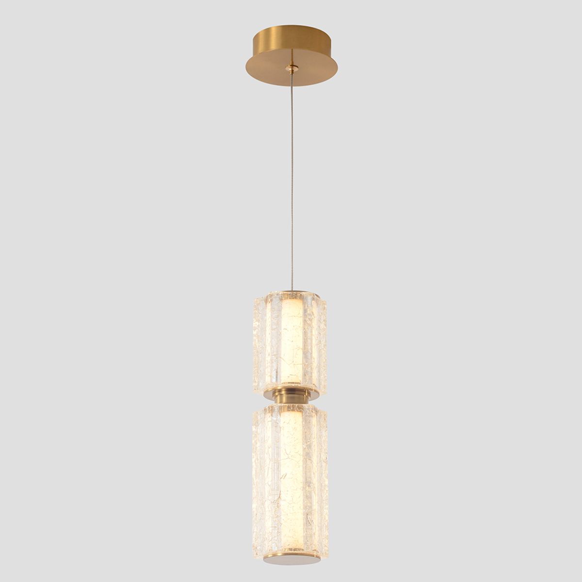 Подвесной светильник Crystal Lux ANTIQUE SP23W LED BRASS в Санкт-Петербурге