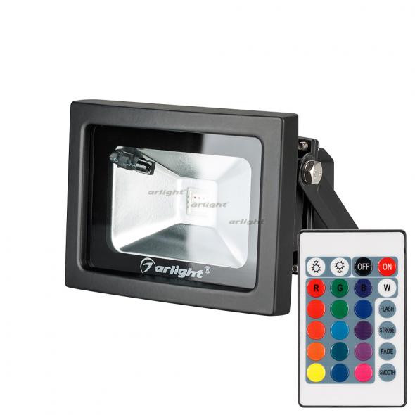 Прожектор Arlight AR-FLB-10W-220V RGB (IR ПДУ Карта 24кн) 023850 в Санкт-Петербурге
