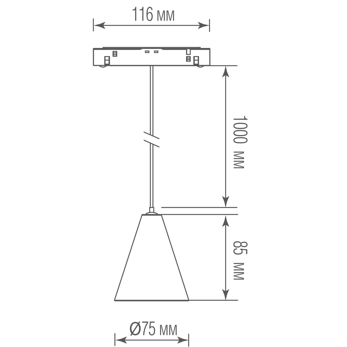 Трековый светильник Donolux Tring DL20297WW5BS в Санкт-Петербурге