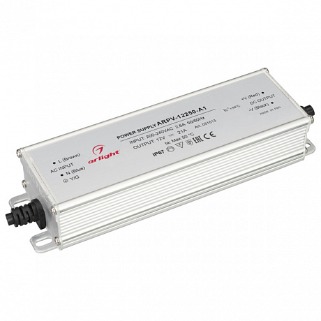 Блок питания Arlight ARPV-12250-A1 12V 252W IP67 21A 031513 в Санкт-Петербурге