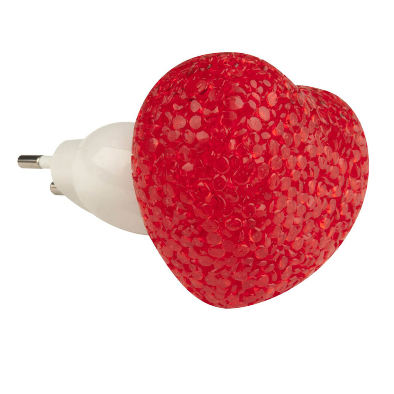 Настенный светодиодный светильник (10325) Uniel DTL-309-Сердечко/Red/1LED/0,1W в Санкт-Петербурге