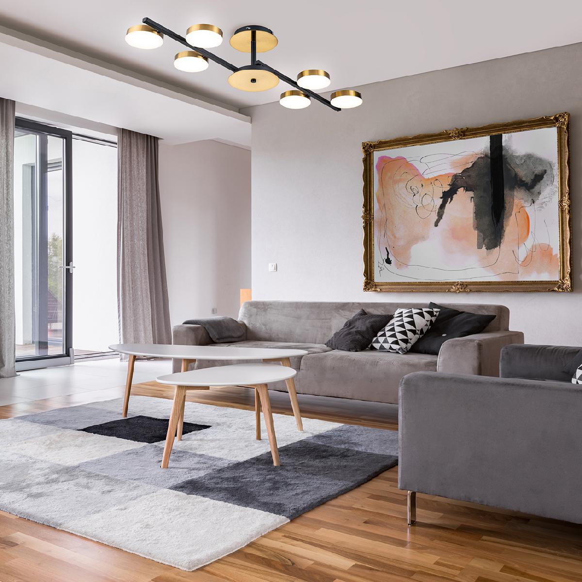 Люстра на штанге Escada Alcor 10266/6LED в Санкт-Петербурге