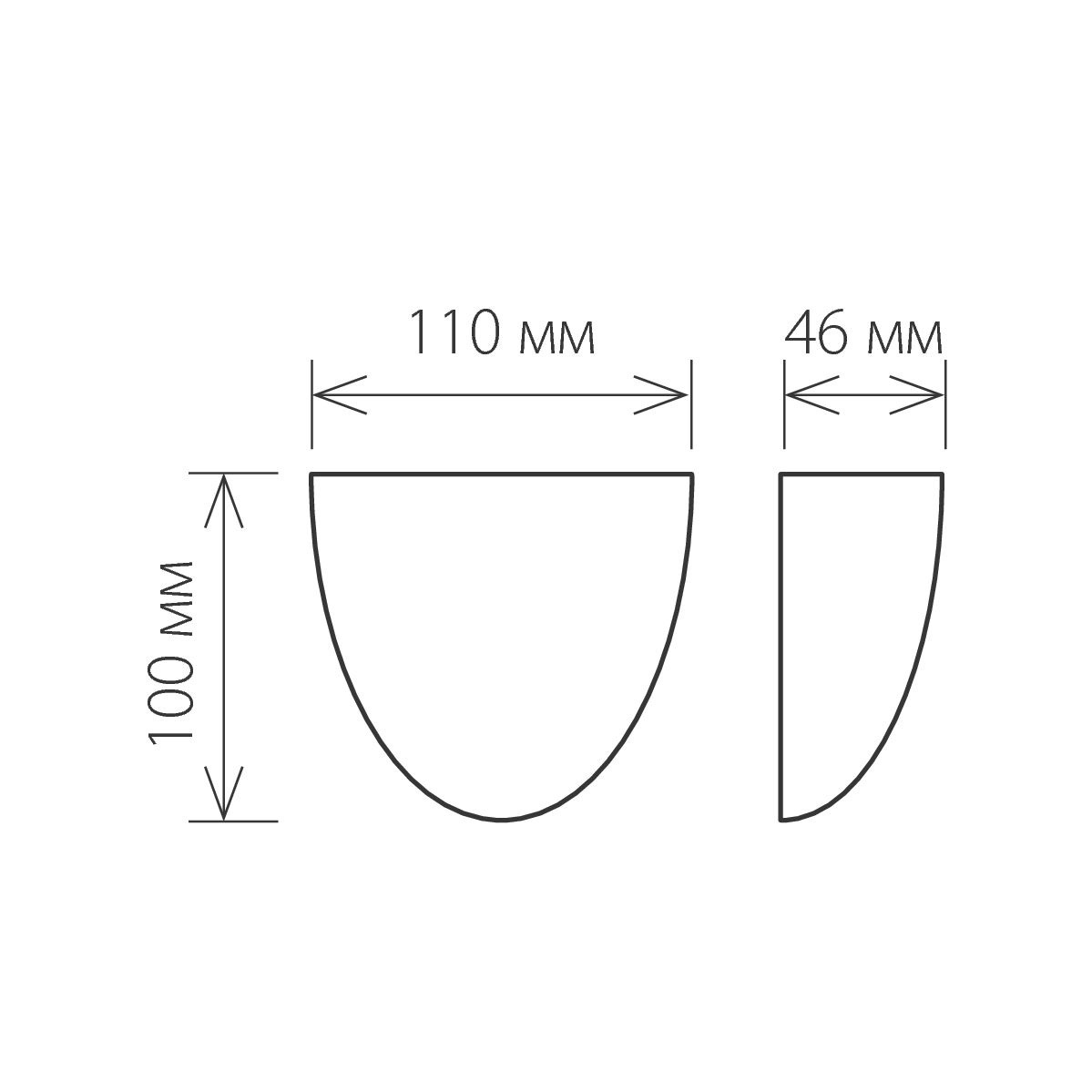 Уличный настенный светодиодный светильник Elektrostandard 1610 Techno LED Rongo серый 4690389086083 в Санкт-Петербурге