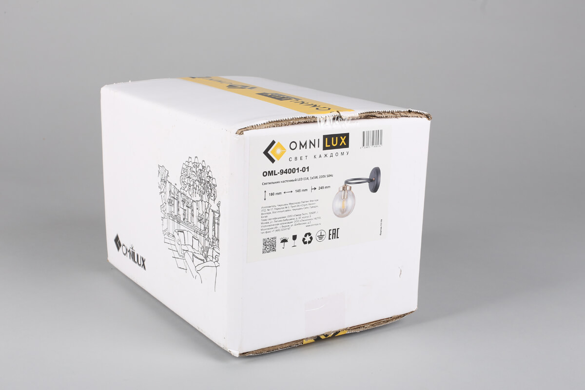 Бра Omnilux OML-94001-01 в Санкт-Петербурге