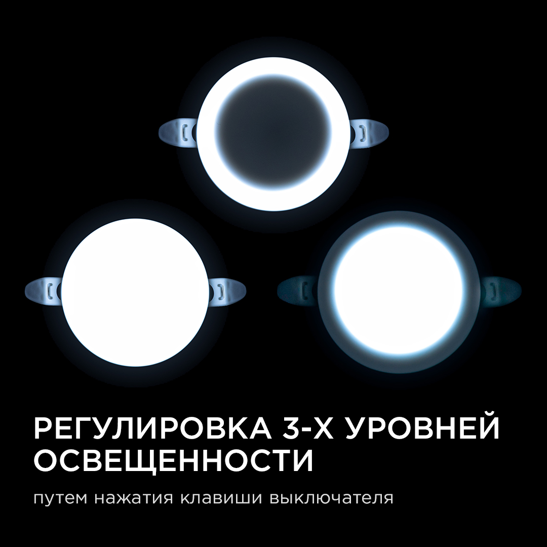 Встраиваемая светодиодная панель безрамочная Apeyron FLP 06-102 в Санкт-Петербурге