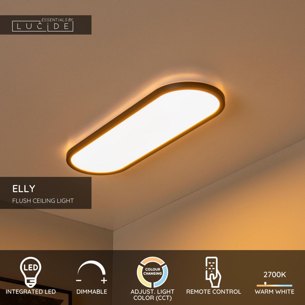 Потолочный светильник Lucide Elly 07121/24/30 в Санкт-Петербурге