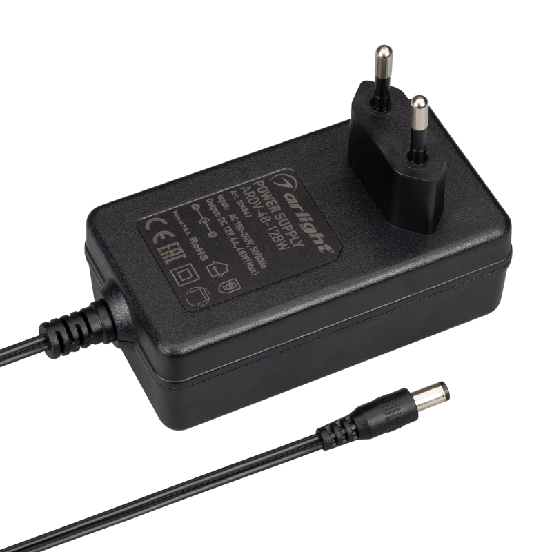 Блок питания Arlight ARDV-48-12BW (12V, 4.0A, 48W) 034847 в Санкт-Петербурге