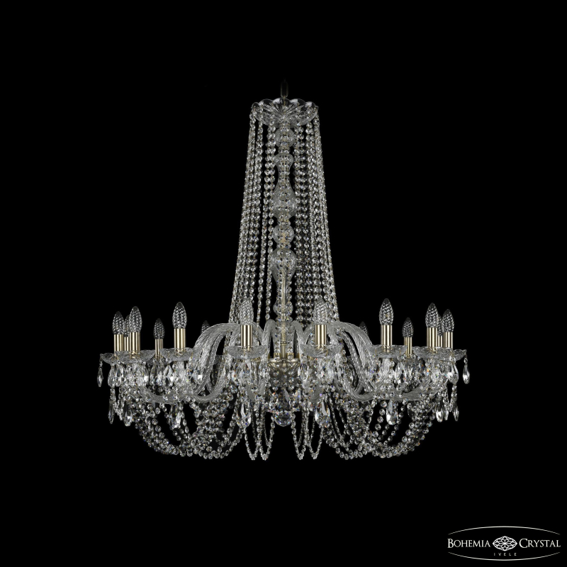 Подвесная люстра Bohemia Ivele Crystal 1402/16/360/h-95 Pa в Санкт-Петербурге