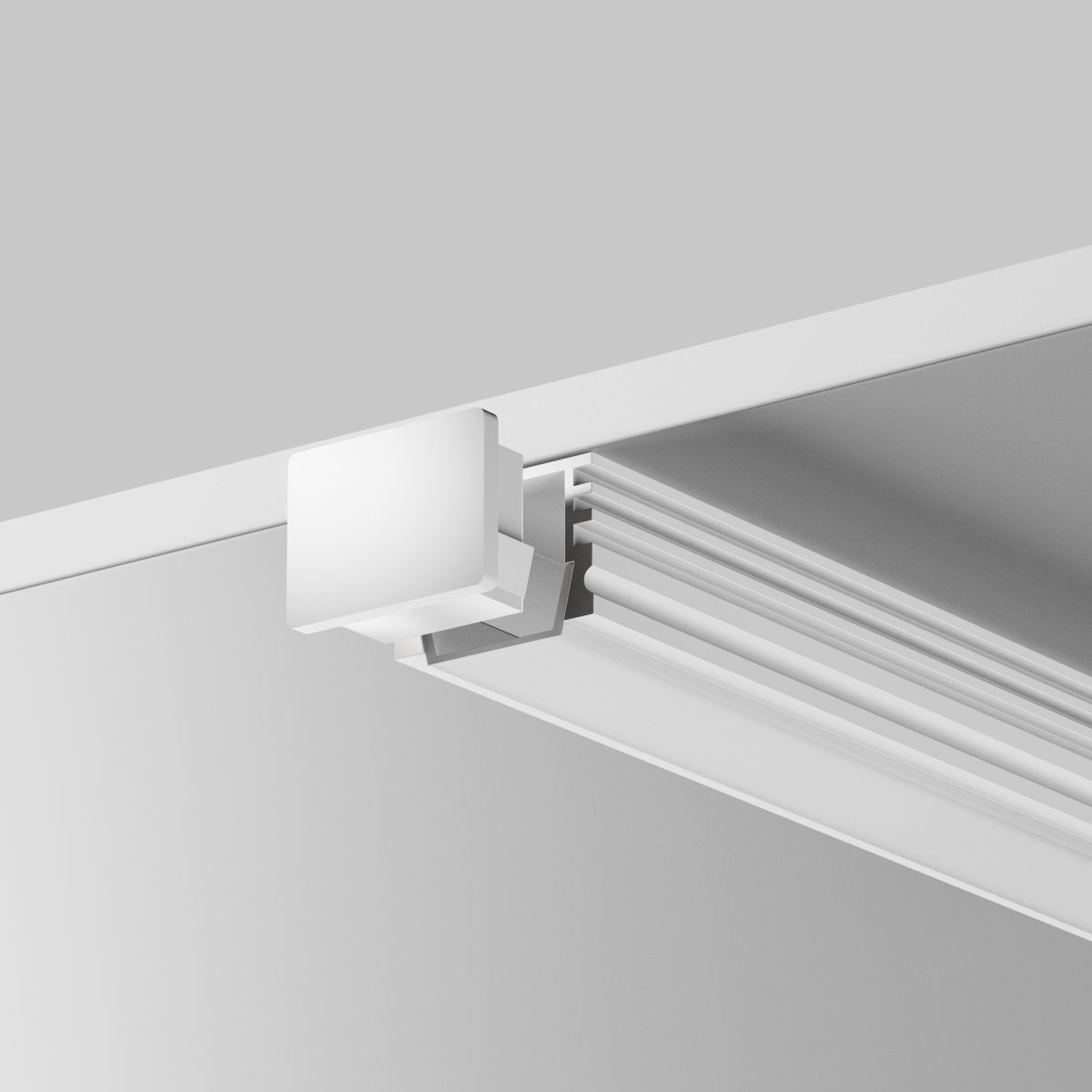 Комплект заглушек для профиля 16×12 10шт Maytoni Led Strip ALM-005-W-EC 642023 в Санкт-Петербурге