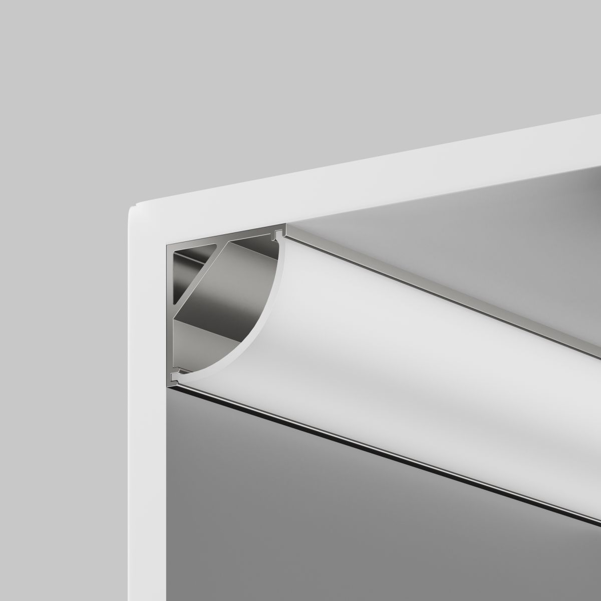 Рассеиватель для профиля (Дуга, Белый, 2 м) Maytoni Led Strip  ALM-1616R-O-DF-2M в Санкт-Петербурге