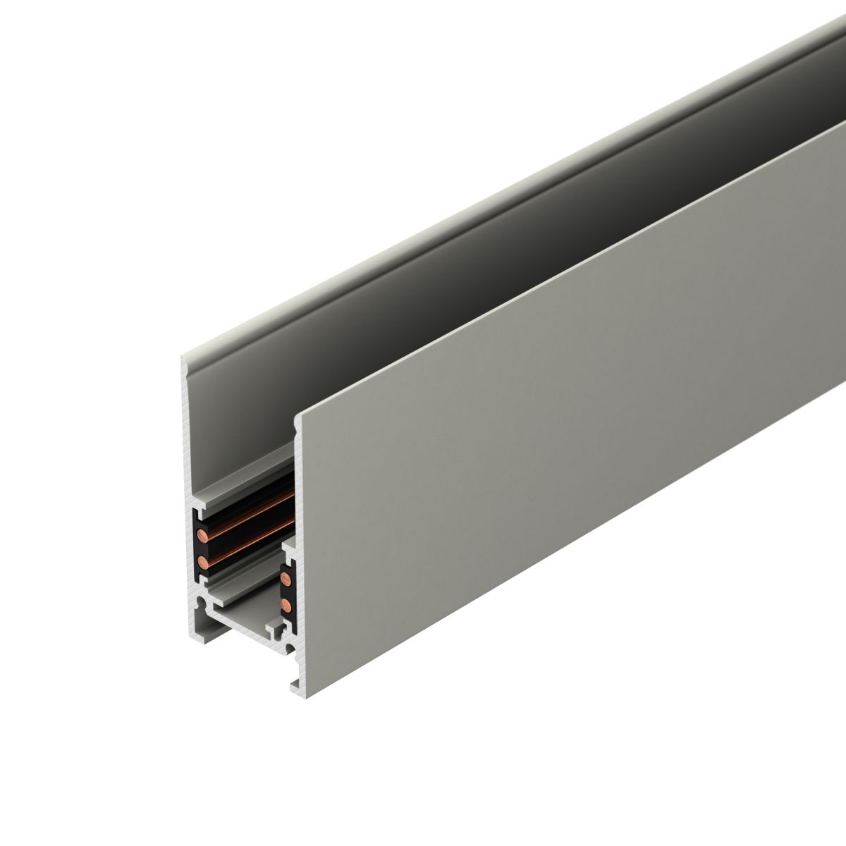 Шинопровод магнитный накладной Arlight MAG-ORIENT-COLOR-TRACK-2652-2000 (RAL7044) (IP20 Металл) 065745 в Санкт-Петербурге