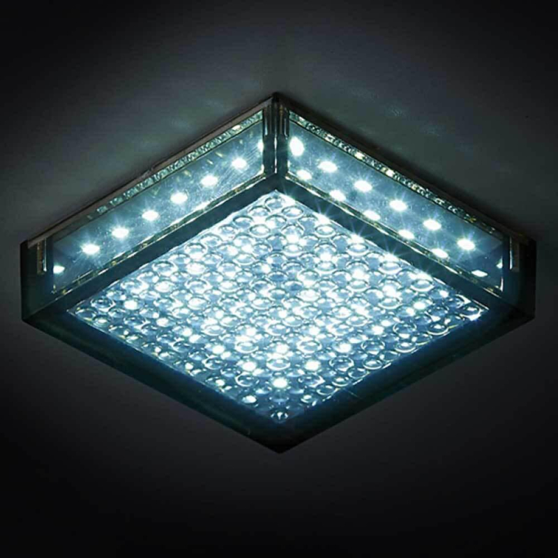 Встраиваемый светодиодный светильник Ambrella Light LED S150 BK 5W 4200K LED в Санкт-Петербурге