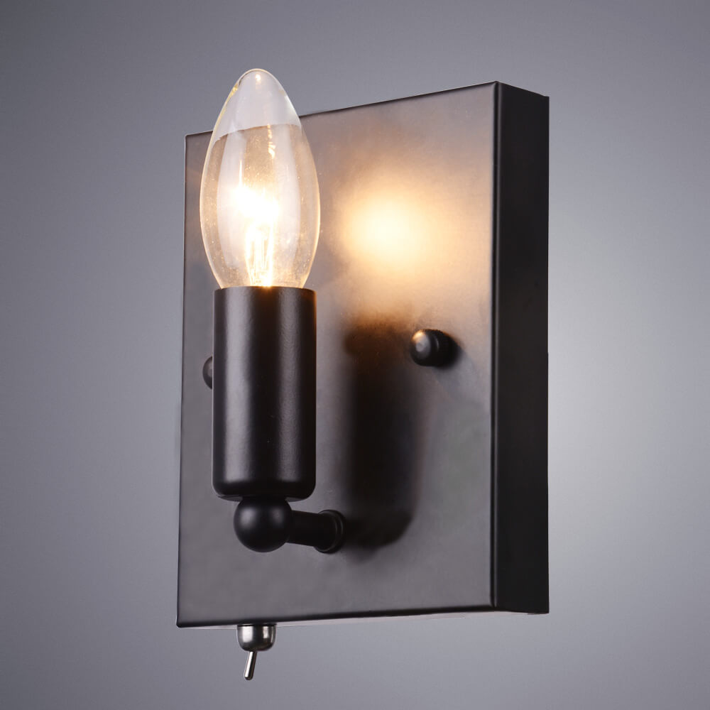 Бра Arte Lamp Bastiglia A8811AP-1BK в Санкт-Петербурге