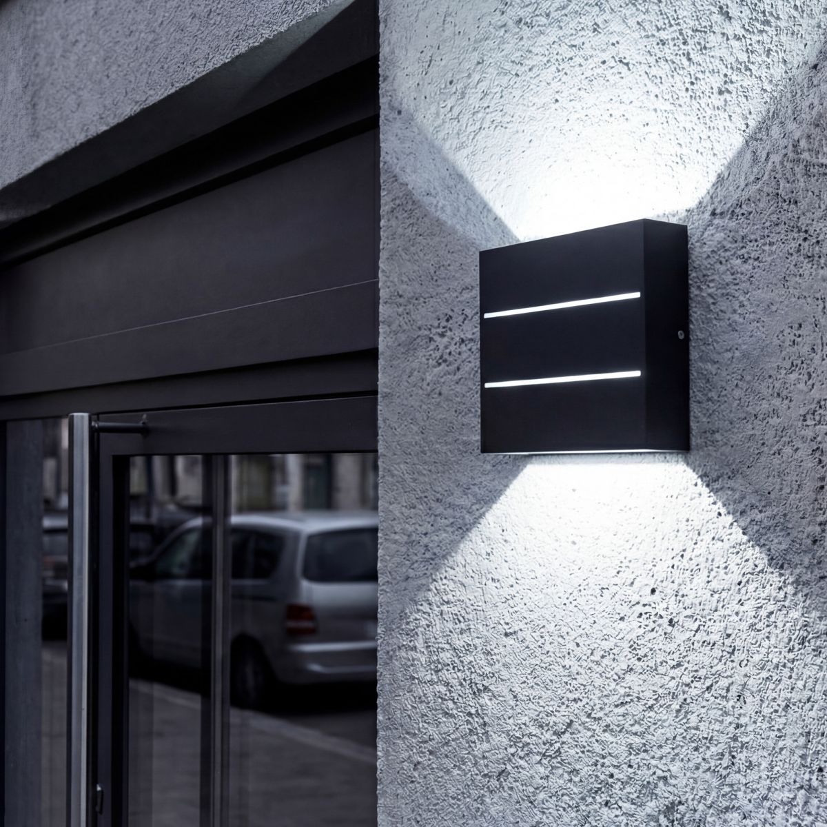 Уличный настенный светильник Uniel ULU-P31B-4W/4000K IP65 BLACK UL-00013619 в Санкт-Петербурге